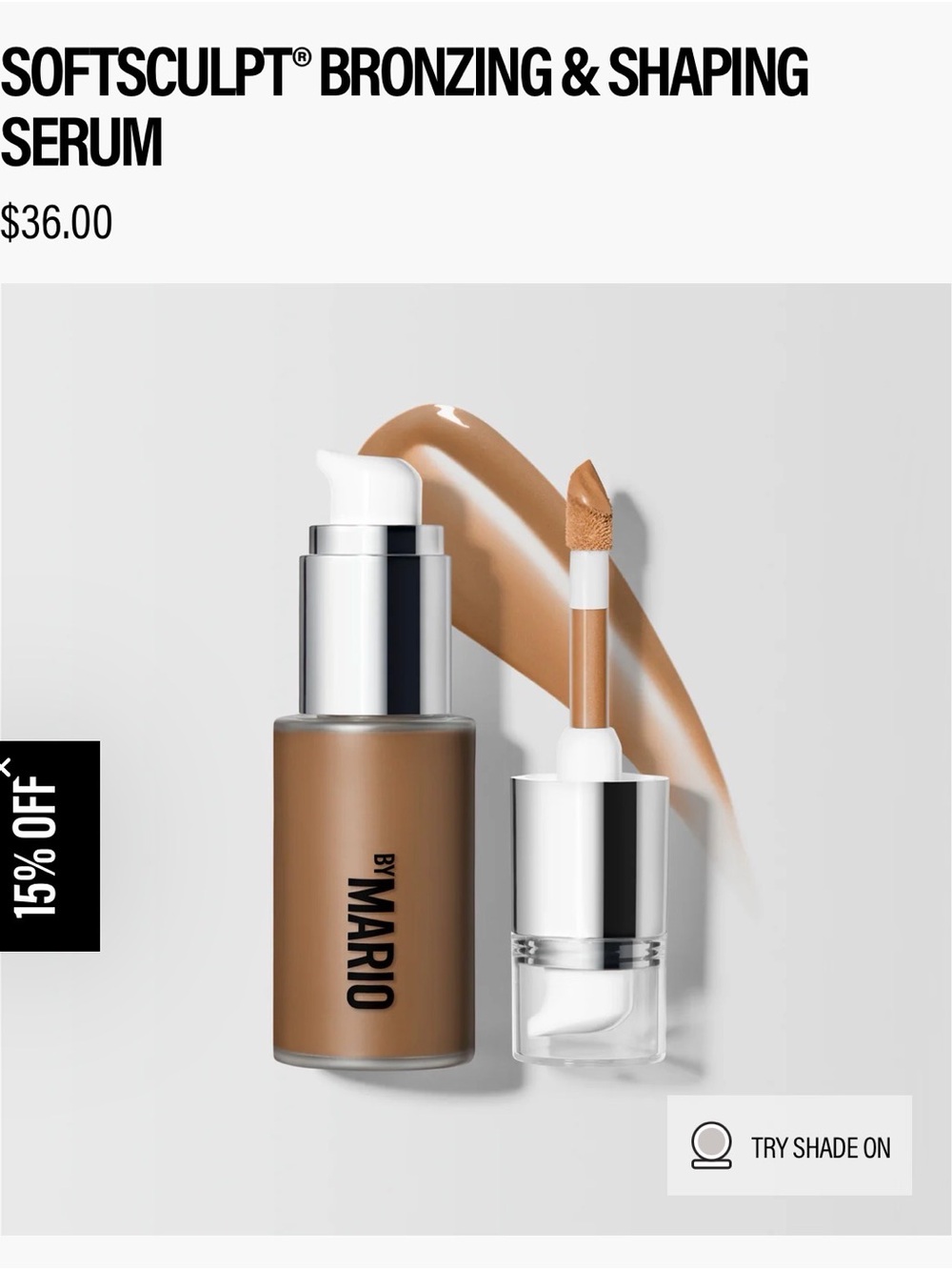 SoftSculpt Bronzing & Shaping Serum - Light Medium